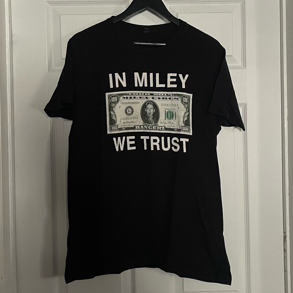 Miley Cyrus 2024 Bangerz tour shirt
